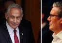 Labour leader Keir Starmer (right) has remained silent as the ICC seeks an arrest warrant for Israel's Benjamin Netanyahu