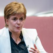 Former first minister Nicola Sturgeon spoke at a literary festival over the weekend