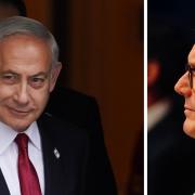 Labour leader Keir Starmer (right) has remained silent as the ICC seeks an arrest warrant for Israel's Benjamin Netanyahu