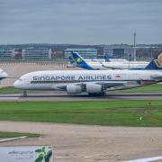 A British airline passenger has died and many other people were injured when a Singapore Airlines flight from Heathrow Airport hit severe turbulence (Alamy/PA)