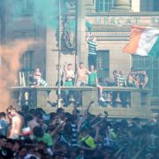 Celtic supporters at Glasgow Cross over the weekend left residents afraid to leave their homes, an MSP has said
